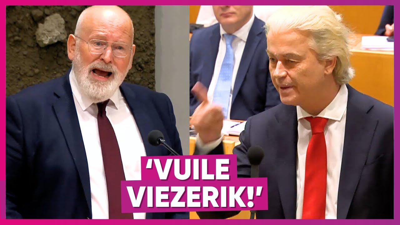 Ergste ruzies tussen Wilders en Timmermans in 2024