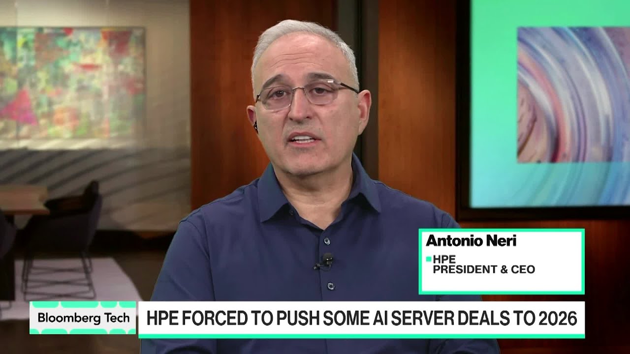 HPE&rsquo;s AI Servers Ready as Soon Data Centers Are, Says CEO