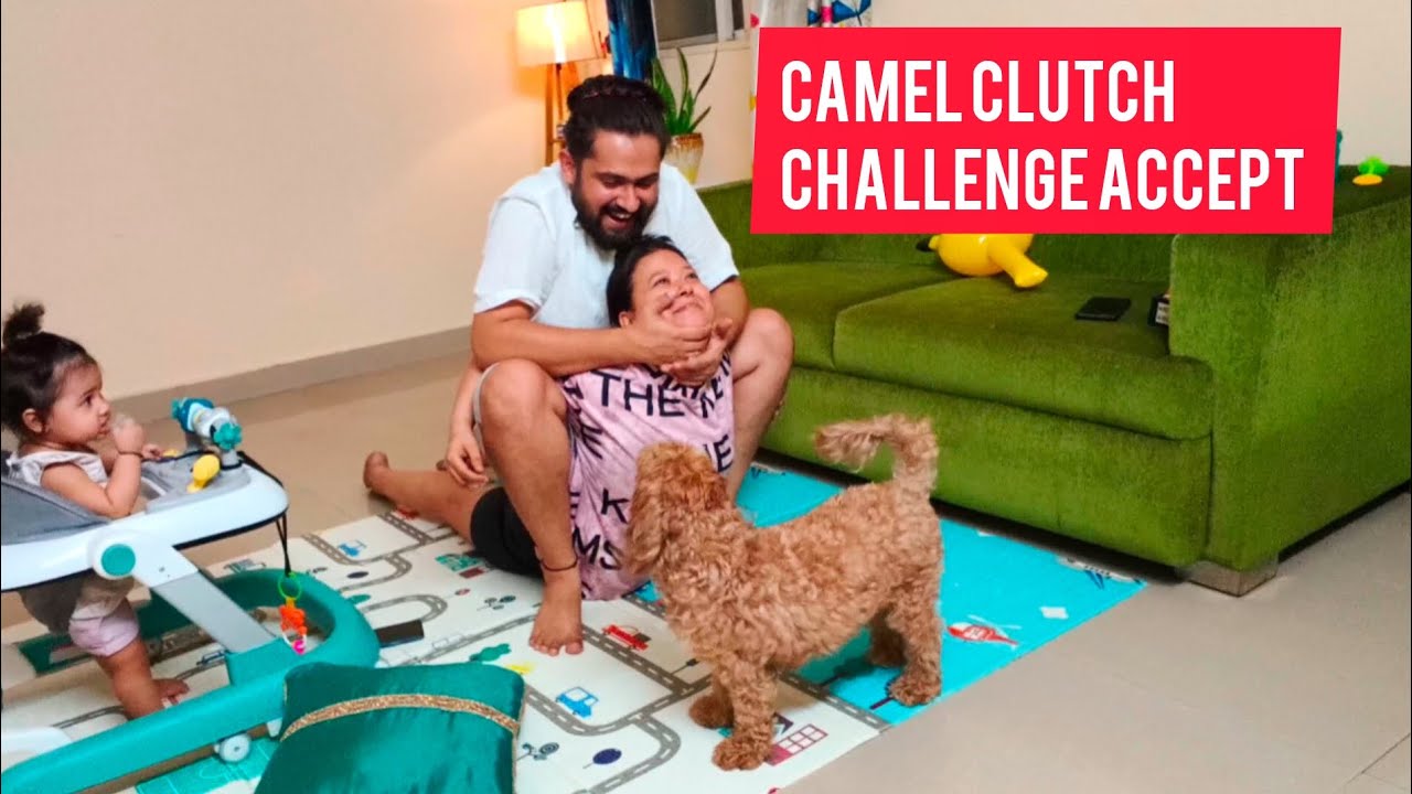 Camel Clutch challenge Accept 👍 | shalu chhetri Aakash Rao | #camelculture #challenge #hype @GDEddie