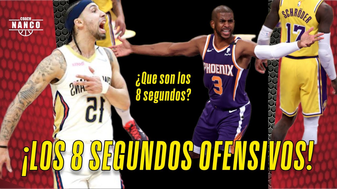 ¿Que son los 8 segundos ofensivos?