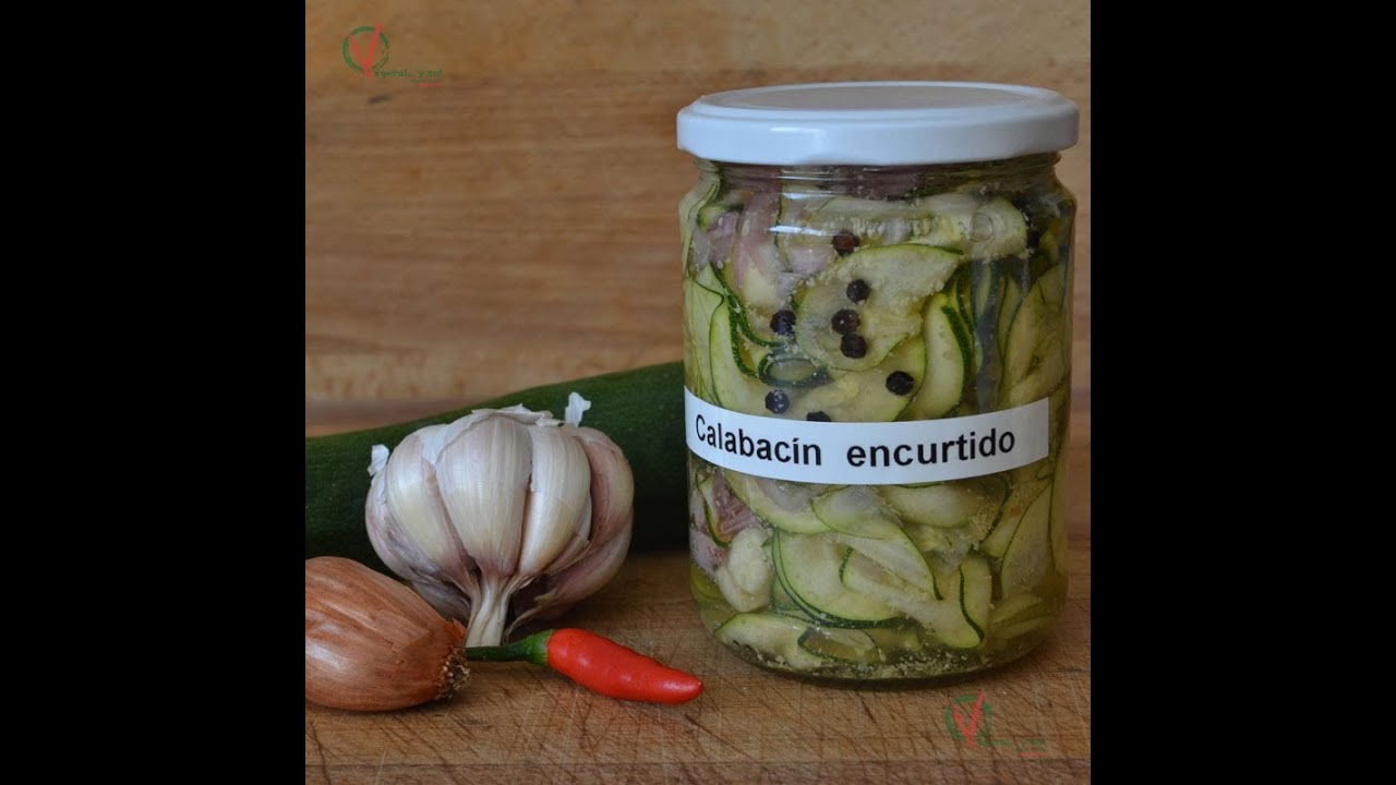 Calabac&iacute;n encurtido
