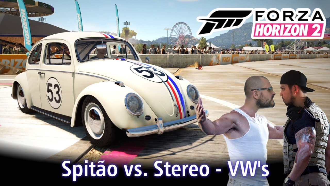 Spit&atilde;o vs. Stereo | Herbie x M&aacute;quina Mist&eacute;rio! | Forza Horizon 2 [PT-BR]