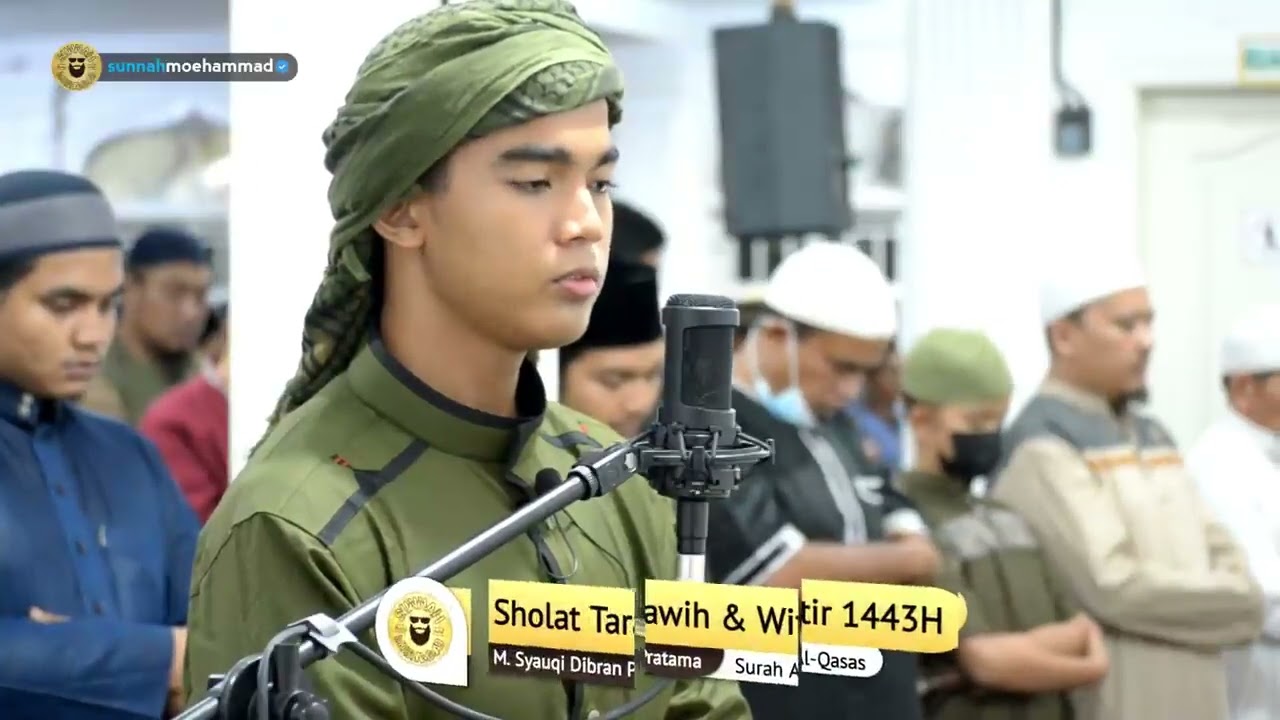 Imam Tarawih - surat Al Qoshos || M.Syauqi Dibran Pratama || Aceh @abayahya3ctofficial