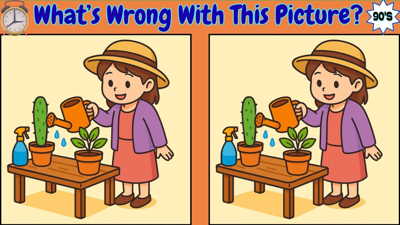Spot the difference, Think Fast, Look Closer, Spot It Fast! Ultimate Picture Puzzle Challenges #200