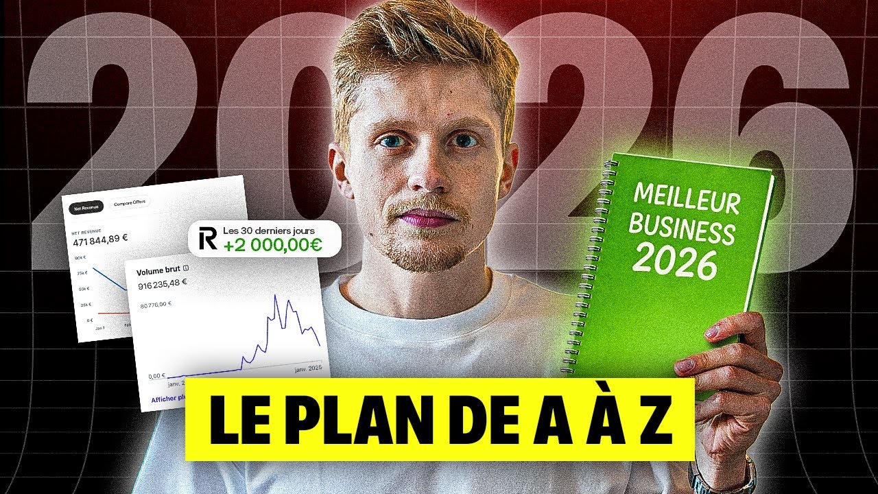 Comment lancer son premier business rentable en 2026 (le plan de A à Z)