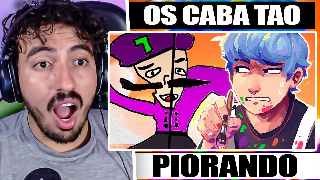 IDEIAS QUE DERAM ERRADO (ft. Tiba, Umild e Akino) | Leozin React