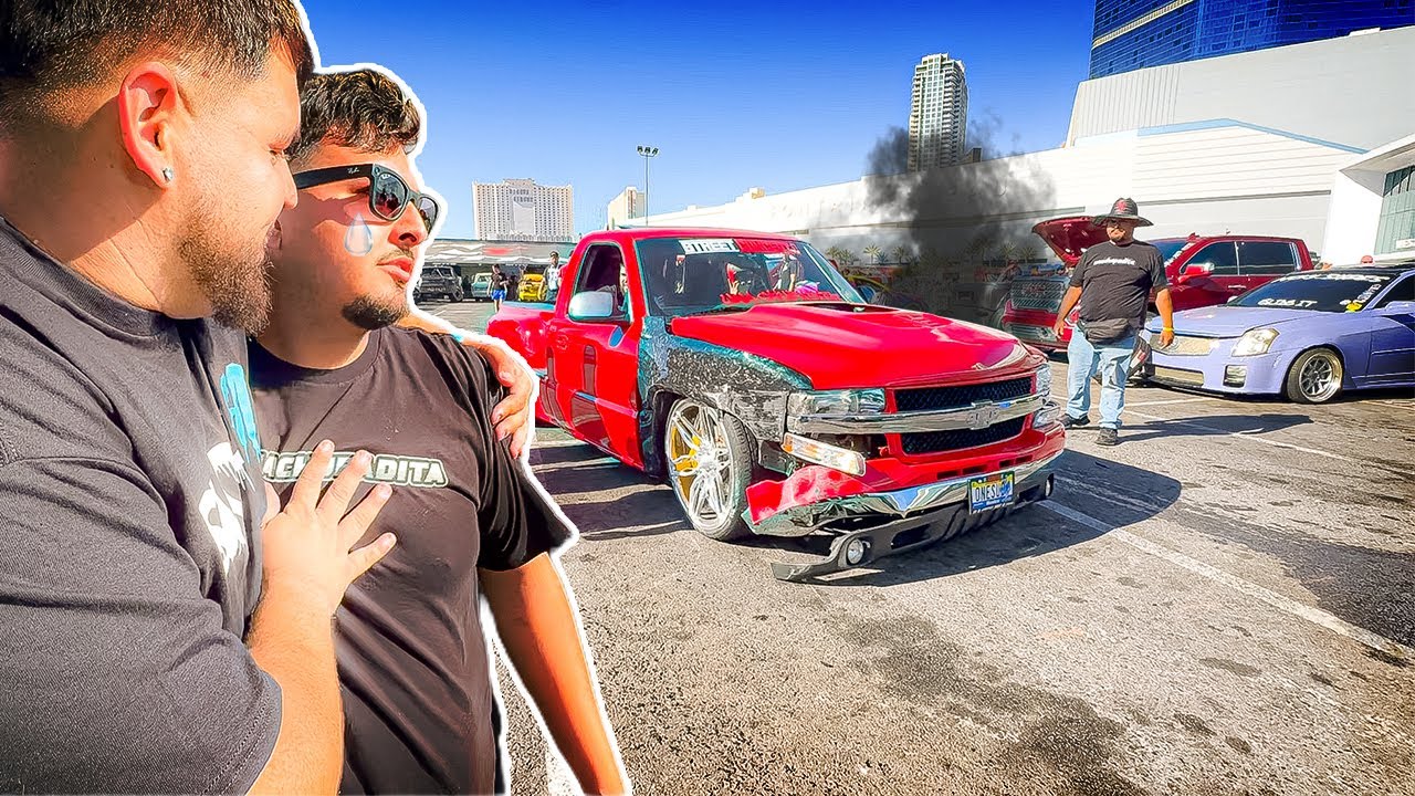 HE CRIED AFTER THIS HAPPENED... (BAD CRASH)