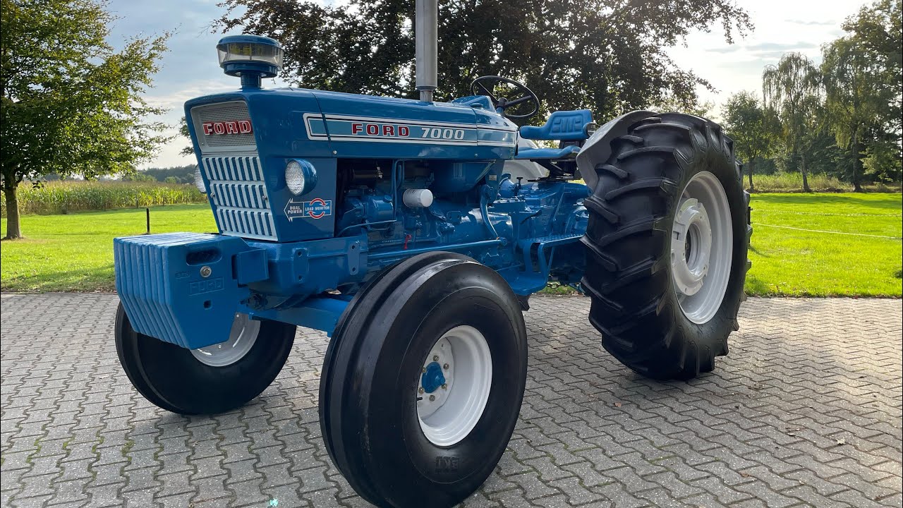 Ford 7000 A1 Restored Condition🤩
