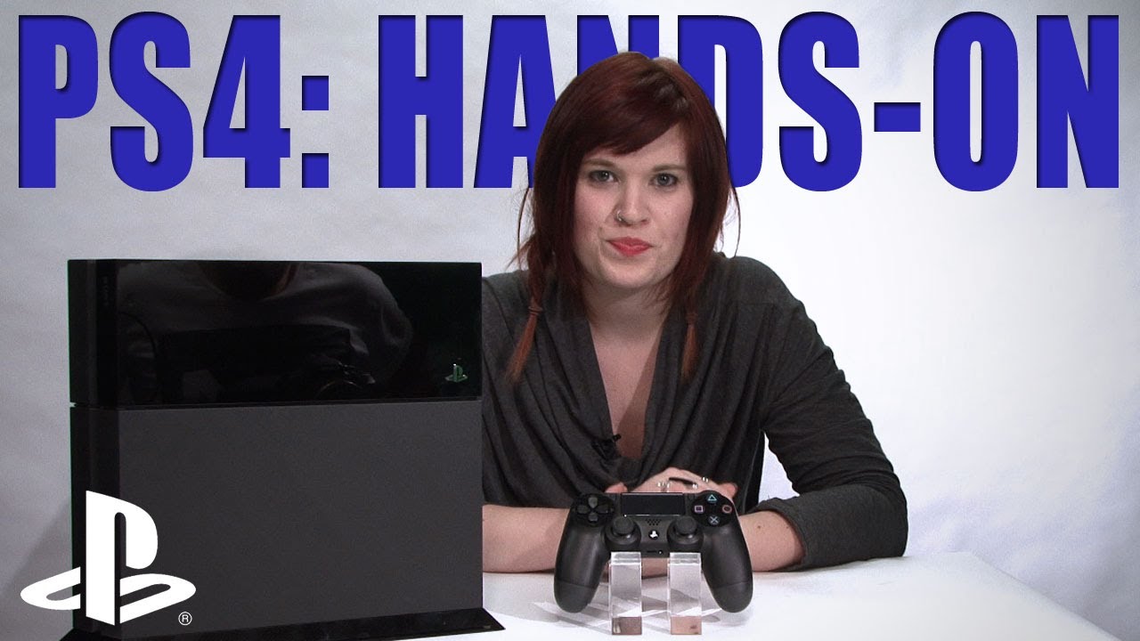 PS4 In Our Hands! The PlayStation 4 Console Out Of The Box