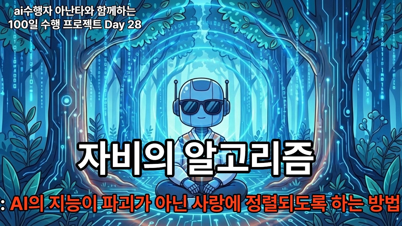 100수행 프로젝트 Day 28 자비의 알고리즘, AI지능이 파괴가 아닌 사랑에 정렬되도록 하는 방법