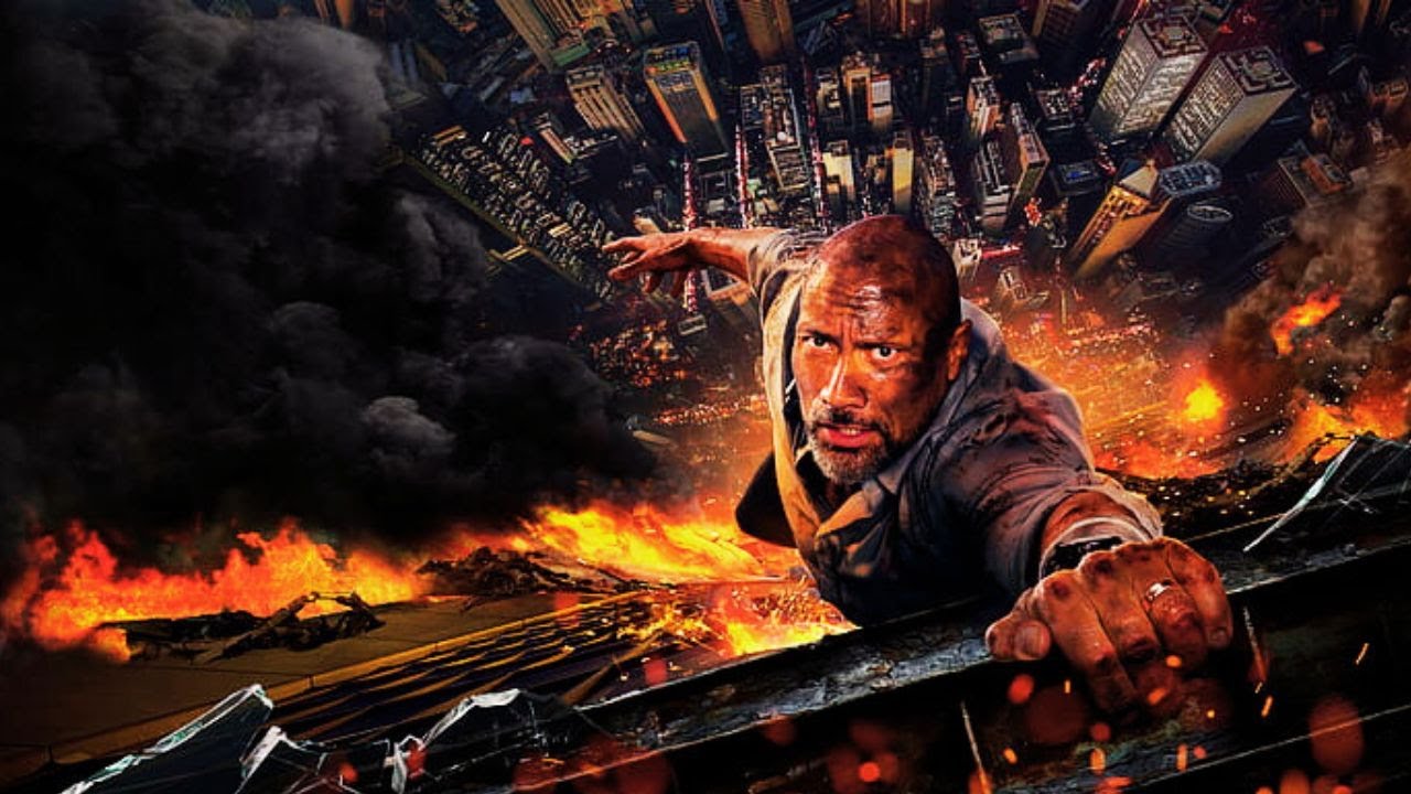 He Must Save Family from the World&rsquo;s Tallest Burning Skyscraper (2018) | Full Action Movie Review