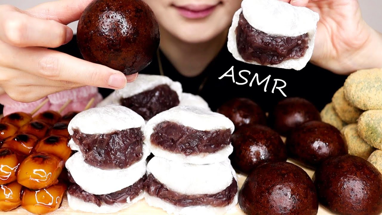 [ASMR] Ешьте японские сладости