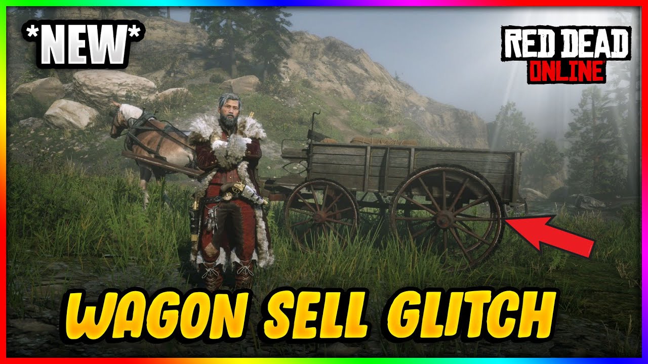 NEW TRADER WAGON SELL GLITCH IN RED DEAD ONLINE! (RED DEAD REDEMPTION 2)