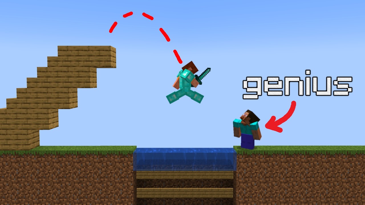 when the noob is secretly a genius...