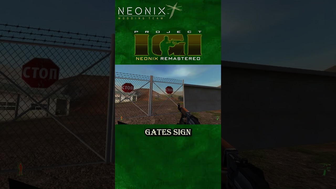 Project IGI Original vs Neonix Remastered, Texture comparison #shorts #projectigi