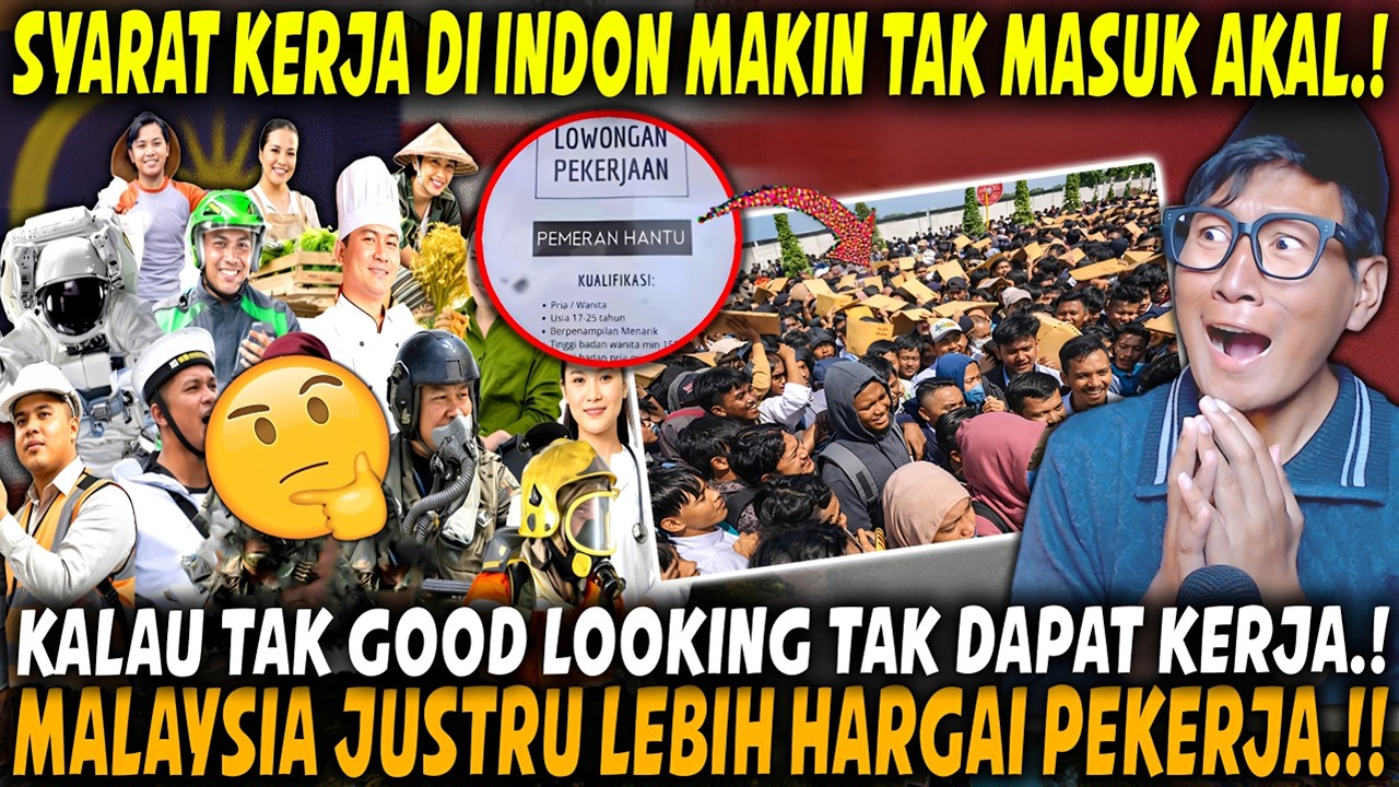 SHOK GILA❗ SYARAT KERJA INDONESIA RIBET! JUSTRU DI MALAYSIA GAJI JELAS & TERJAMIN 😳