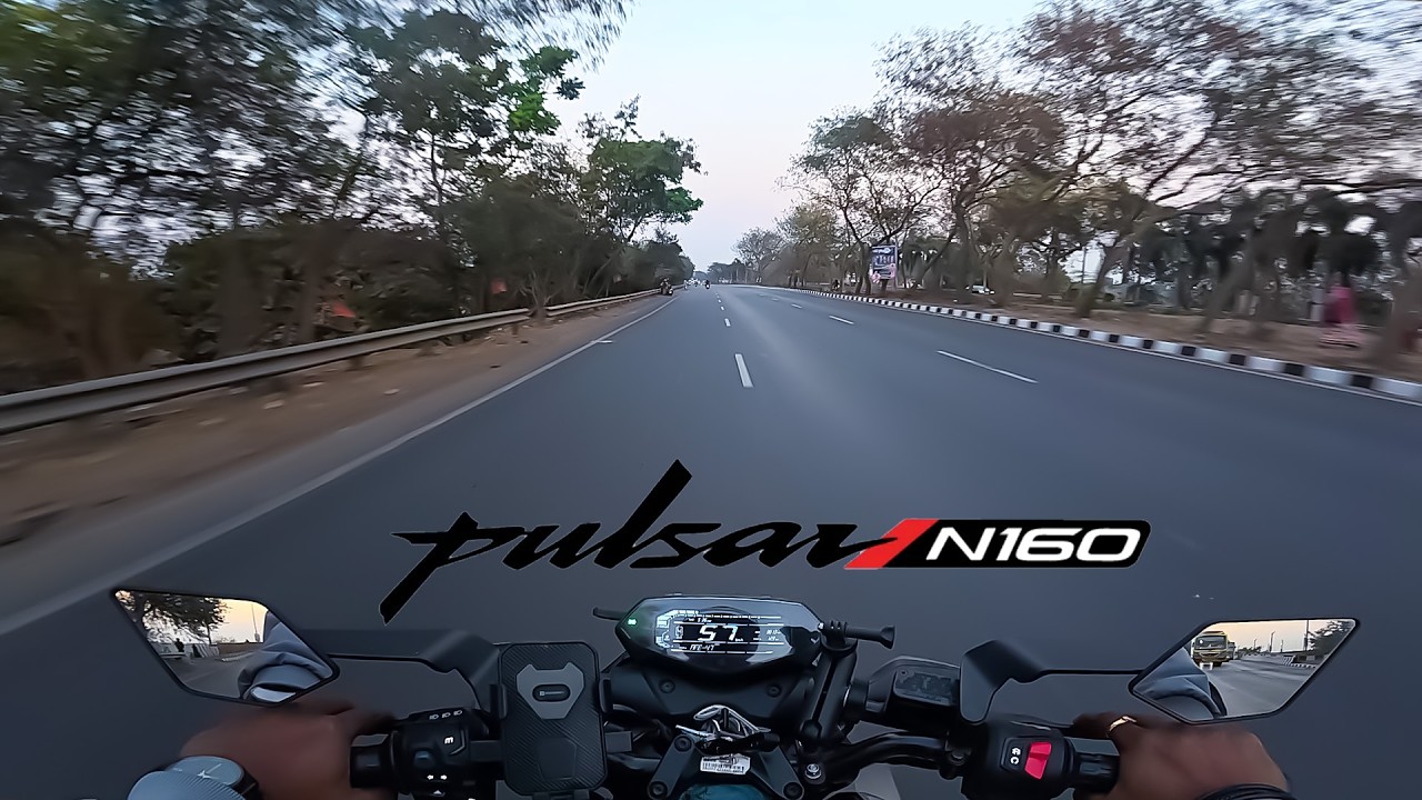 Highway Ride Pulsar N160 | ASMR | DJI OSMO Action 5 Pro NH16 #ride23
