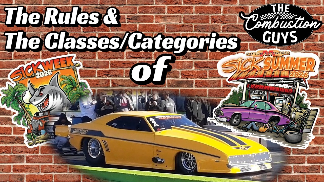 Sick Week & Sick Summer 2026: Rules, Classes & Categories Technical Overview with TheCombustionGuys