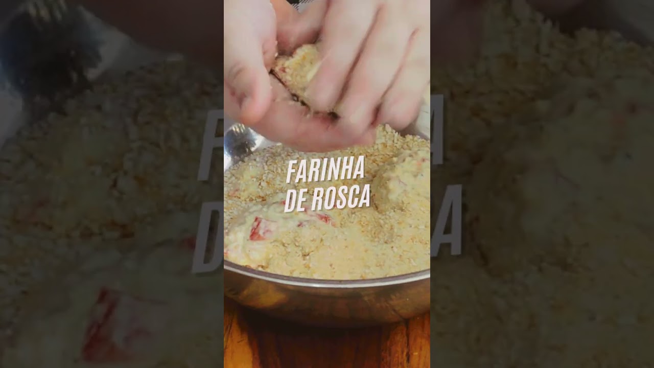 BOLINHO DE ARROZ EMPANADO | cocrante, cremoso e irresist&iacute;vel