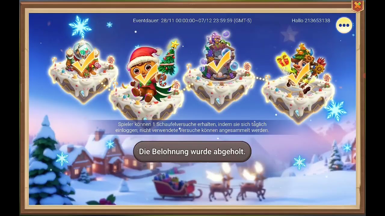 WE-Event's F2P und Euch einen schönen Nikolaustag 🙃