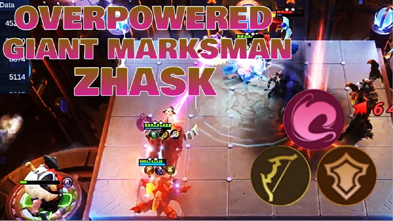 GIANT MARKSMAN ZHASK - MAGIC CHESS TIPS & GAMEPLAY | Mobile Legend Bang Bang