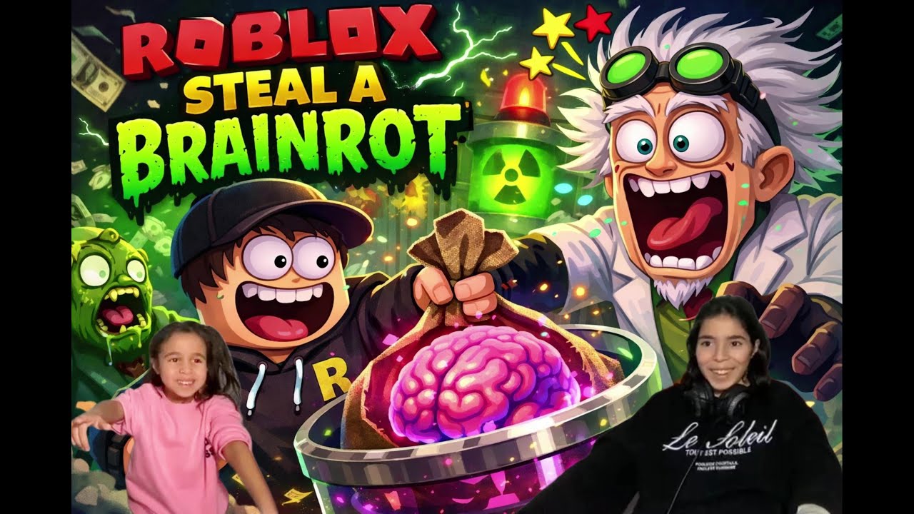 Roblox’un EN SAÇMA Ama EN EĞLENCELİ Oyunu! /STEAL A BRAINROT/ Roblox /
