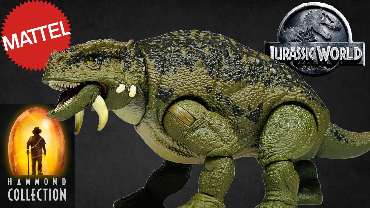 Mattel Hammond Collection Scutosaurus Review!!! Jurassic World