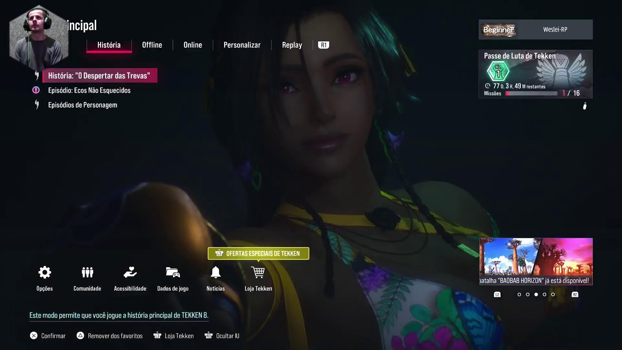 TEKKEN 8 ULTIMATE EDITION PELA PRIMEIRA VEZ