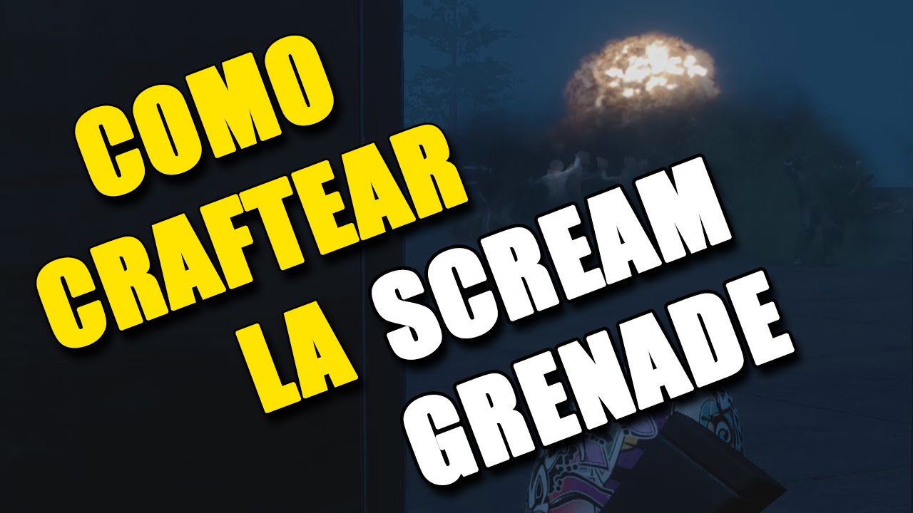 C&Oacute;MO CRAFTEAR LA GRANADA SONICA | #6 GUIA DE SUPERVIVIENCIA EN H1Z1