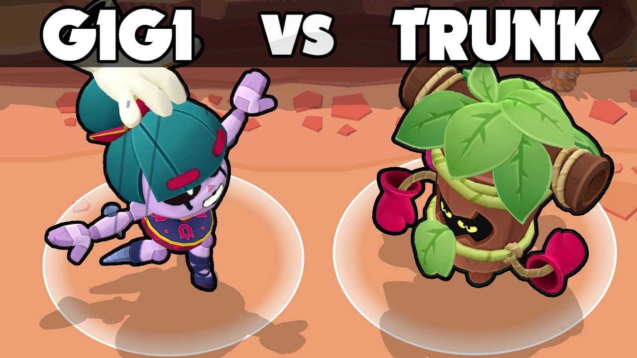 ДЖИДЖИ ПРОТИВ ТРАНК ⭐ Brawl Stars