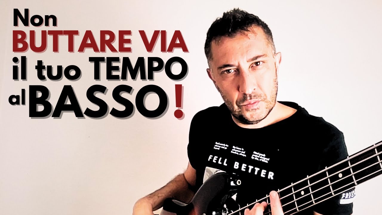 Se NON FAI questo, stai BUTTANDO via il TUO TEMPO al BASSO!