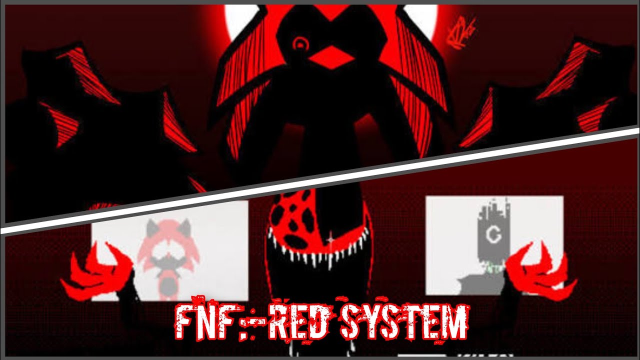 FNF] : - Red System [Custom Song]