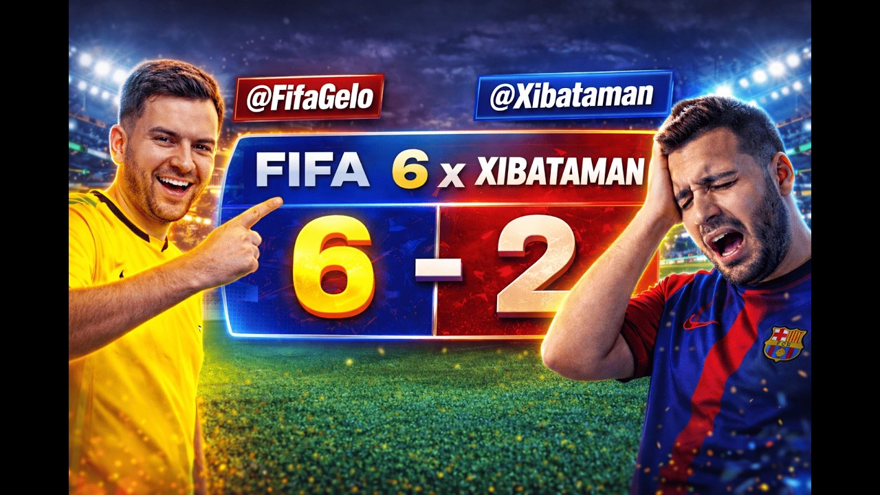 Goleada do Meu Amigo @FF-dogelo no eFootball PS5 🤣 Que Humilhação