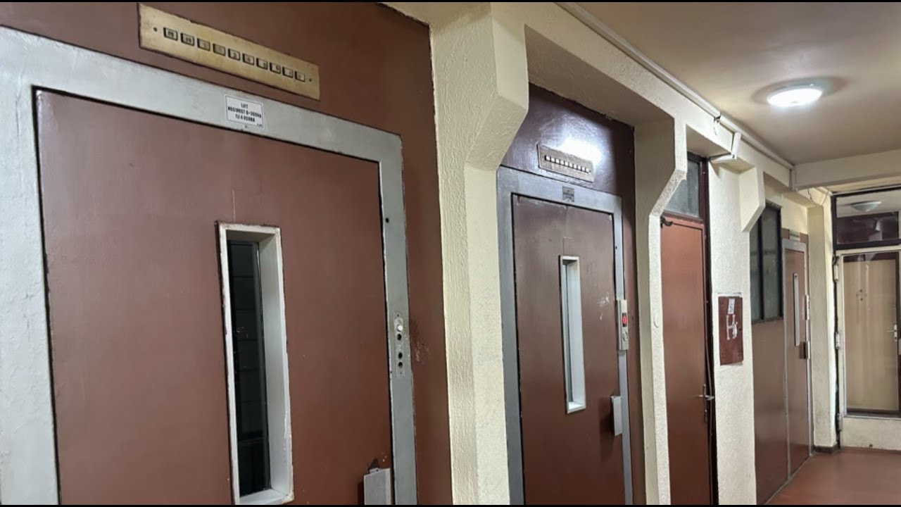 3x Modernized Končar Elevators (1x unworking) @ Moše Pijade, Kraljevo, Serbia