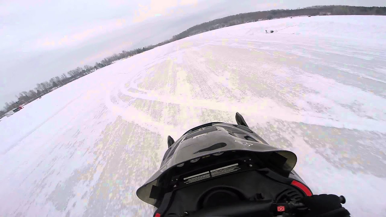Skidoo Mach 1 Radar Run--Gresham