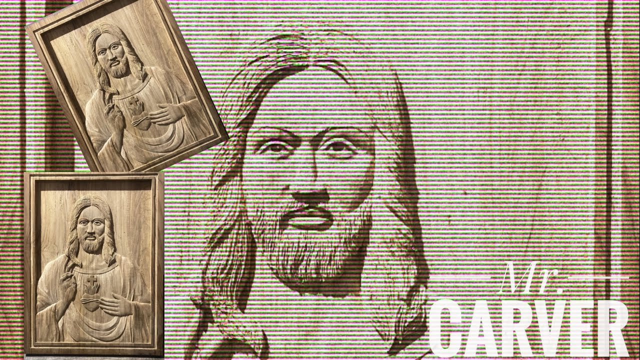 Jesus Christ | Jesus wood carving | teakwood carving | Jesus face | thiru hridayam