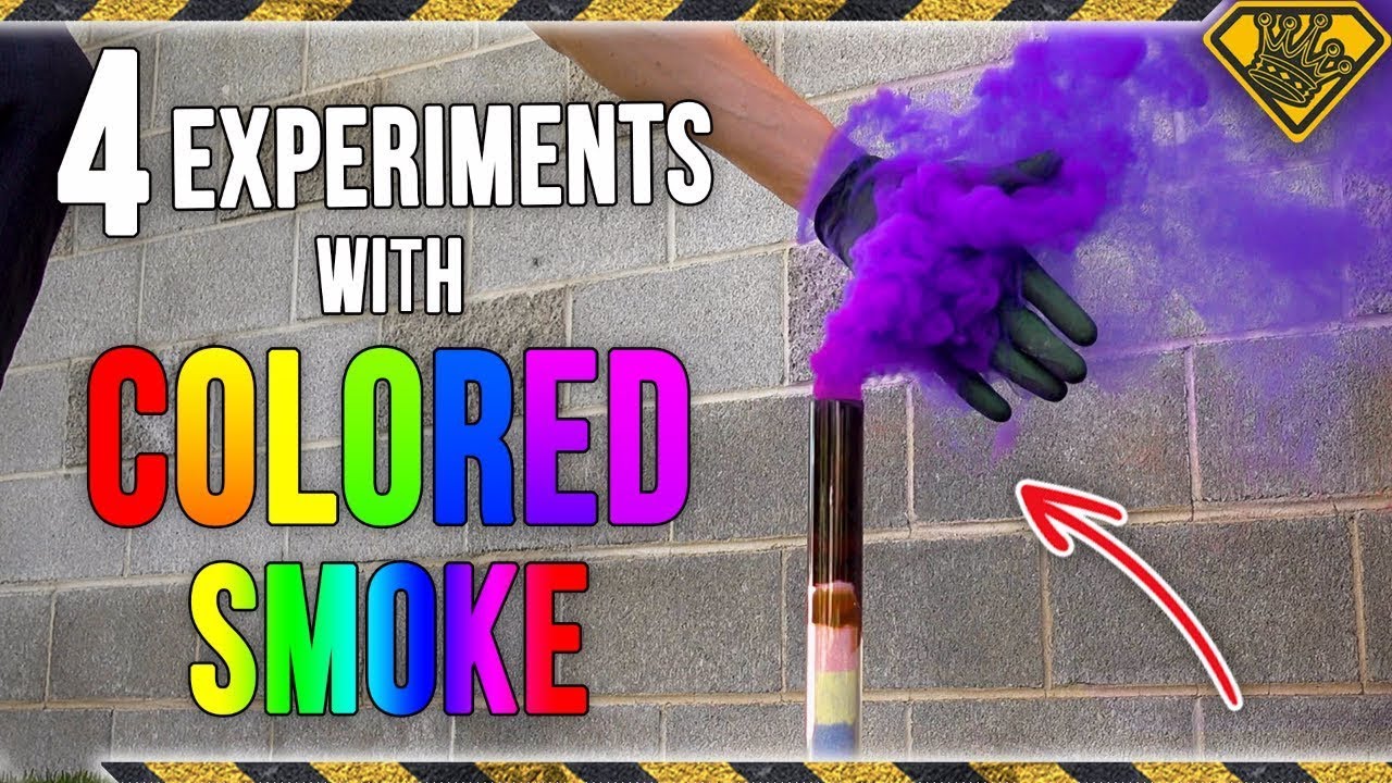 4 Tricks with Colored Smoke! How to Make Colored DIY Smoke Bomb And Pull Some Cool Smoke Tricks!