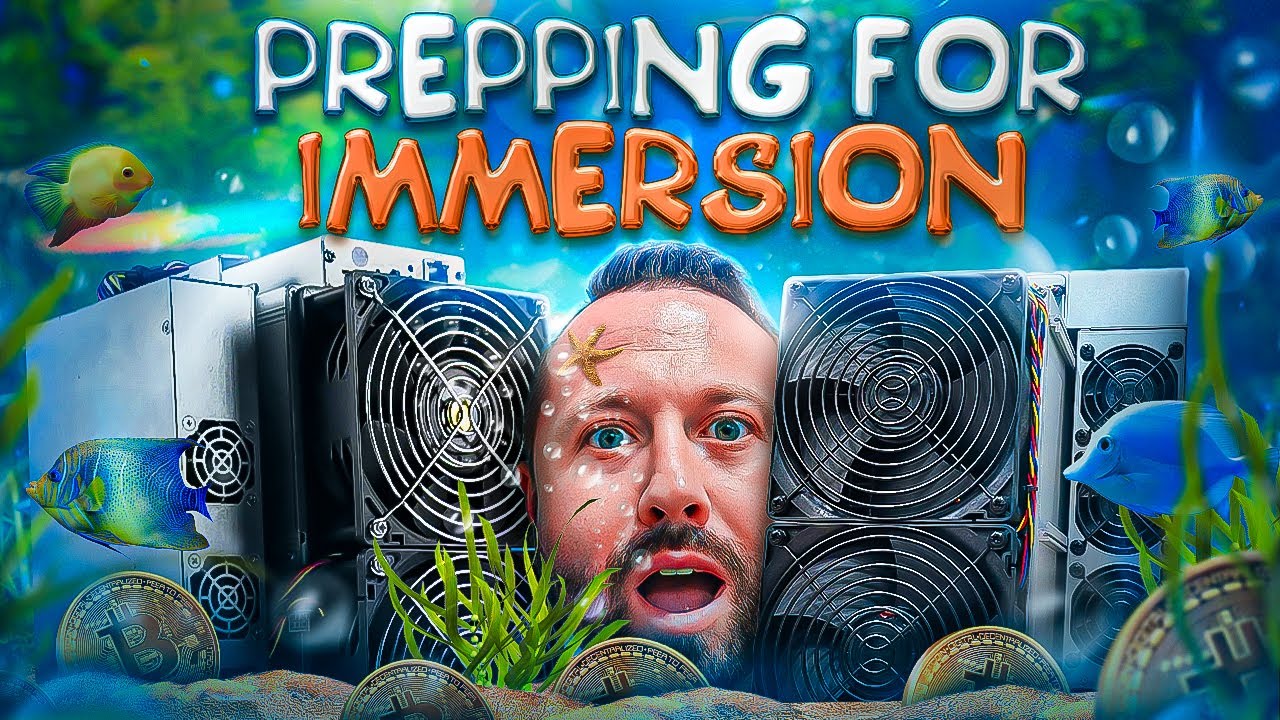 Taking my Home Crypto Mining to the Next Level! Bitcoin Immersion Mining | Fog Hashing Immersion Kit