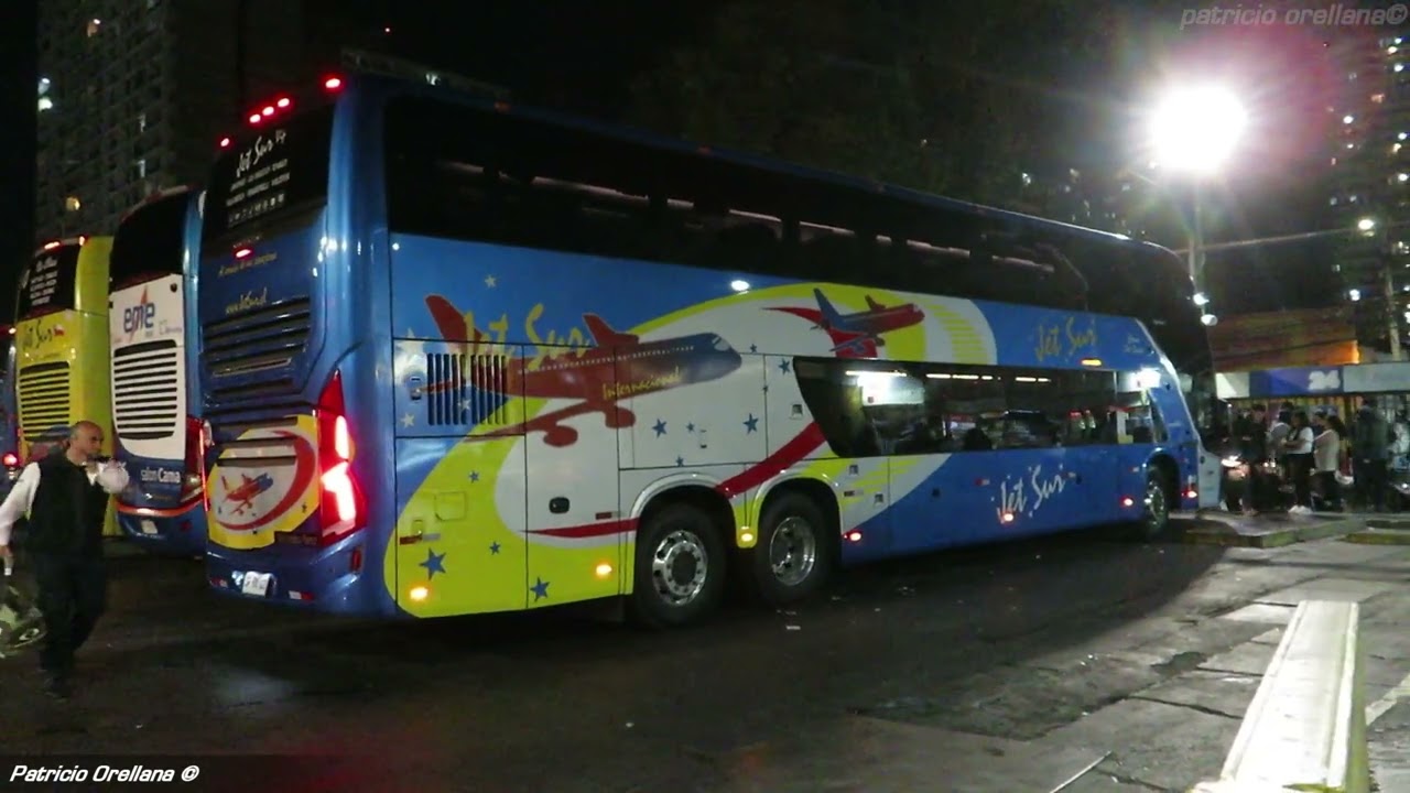 buses en el terminal sur, santiago volumen 2 | jet sur, pullman tur, setter, transantin y mas!