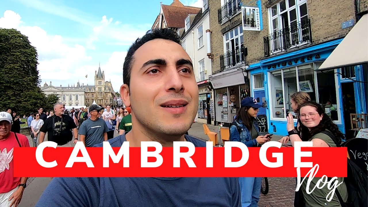İngiltere Cambridge'de Bir Gün Geçirmek Vlog