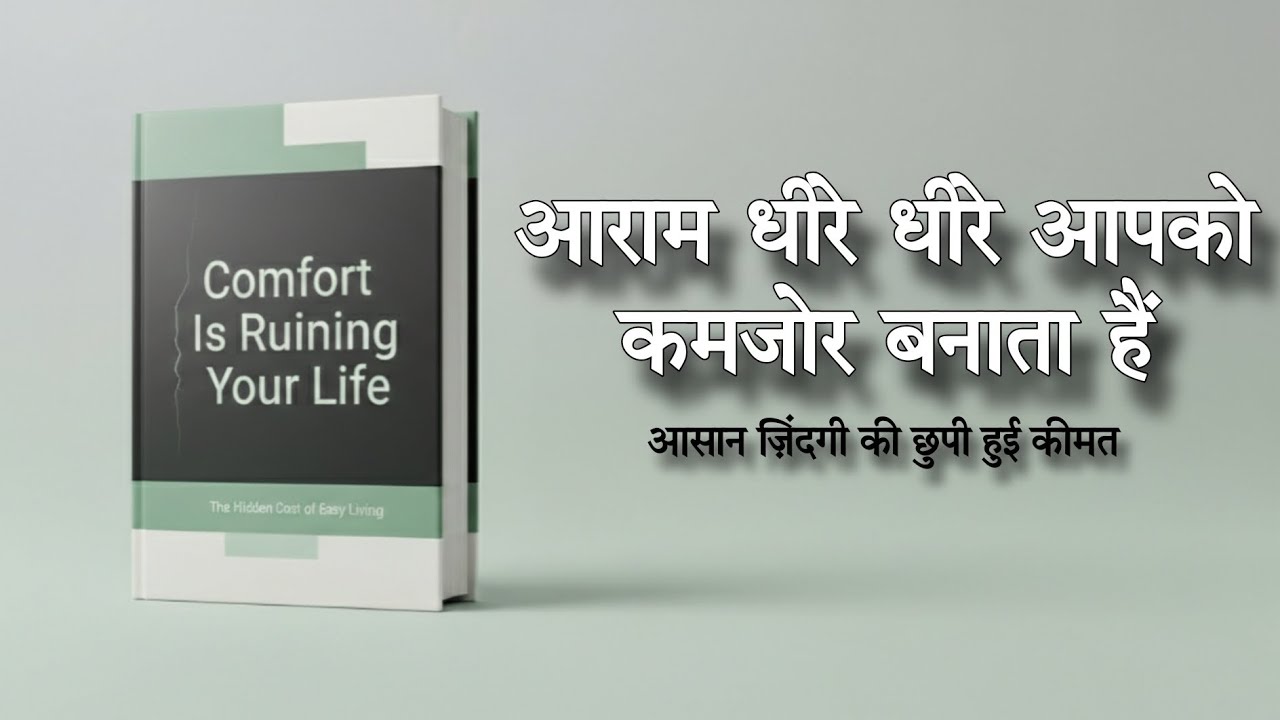 आराम आपको कमजोर बना रहा है | Comfort Is Ruining Your Life | Hindi Audiobook #audiobook