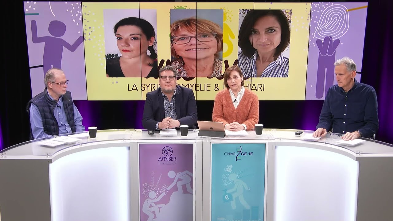 VIVRE AVEC LA SYRINGOMYELIE ET LE CHIARI - Emission de lancement du livre blanc