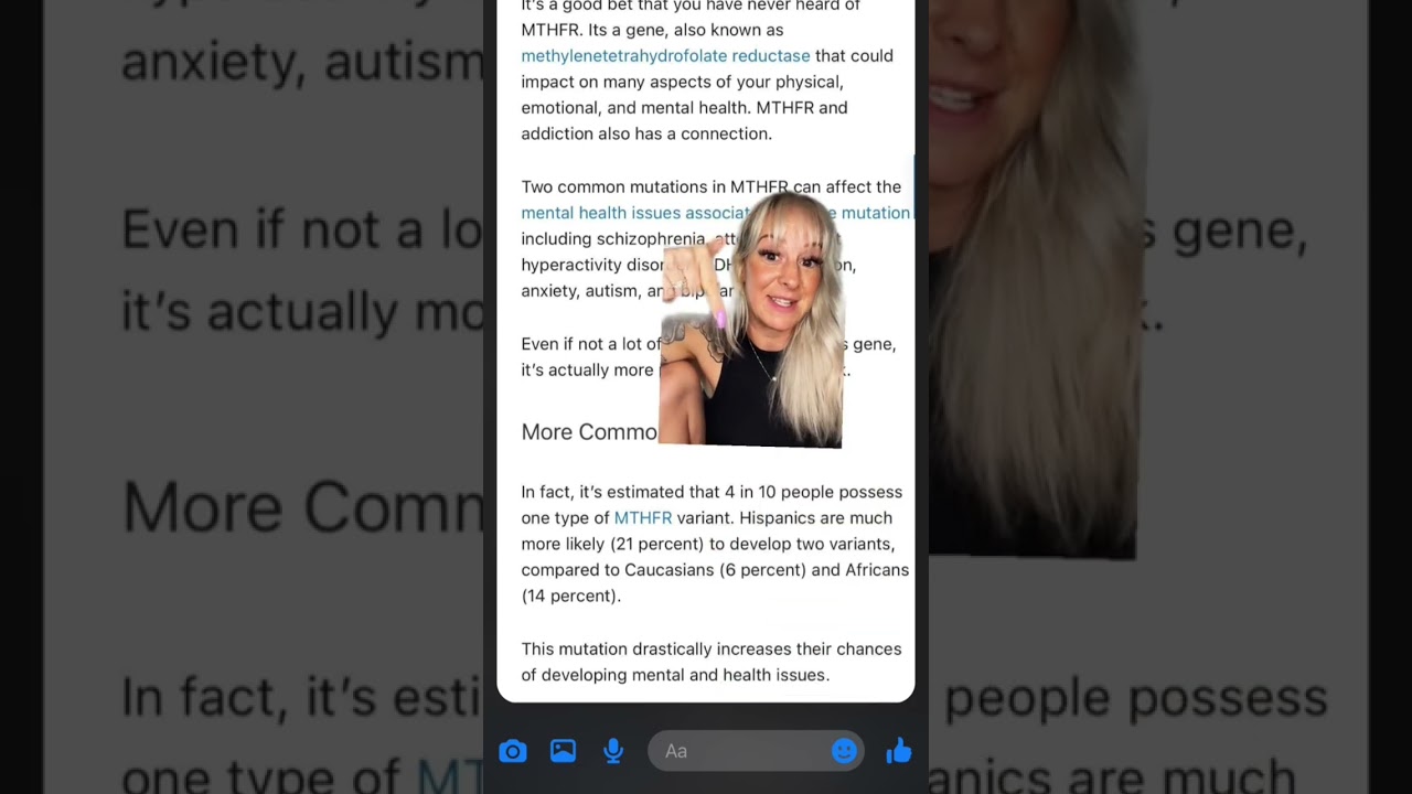 MTHFR Gene Mutation and Mental Health 