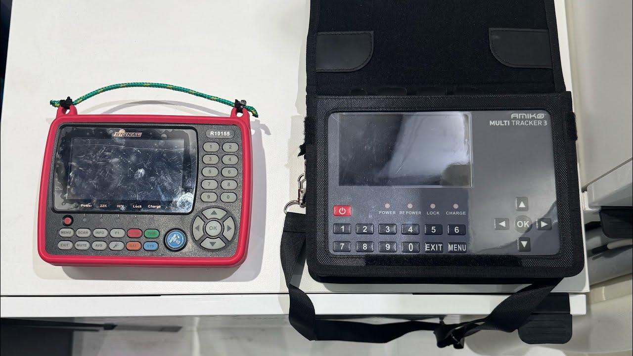 Porównanie pomiarów dwóch mierników sygnału combo Amiko MULTI TRACKER 3 i Signal R10155