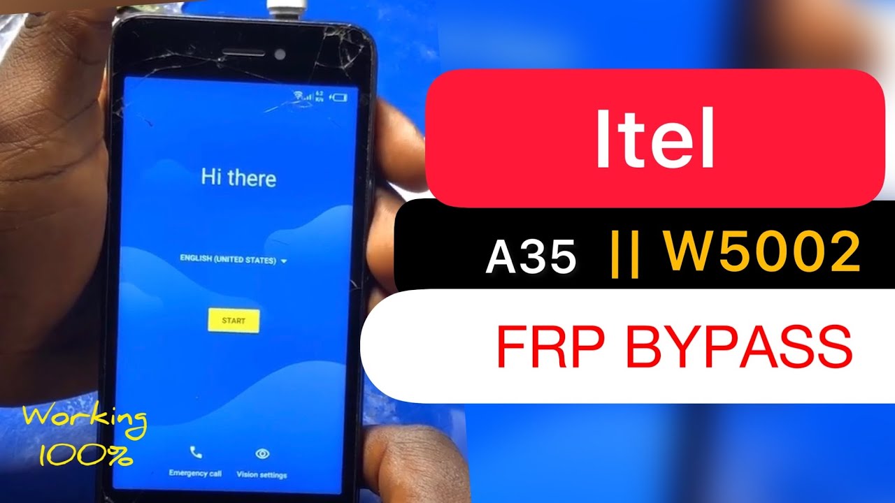 Itel A35 frp Bypass || Itel A35 W5002 Remove Google Account Verification