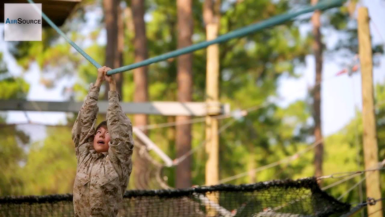 Women Marines - Recruit Training Confidence Course