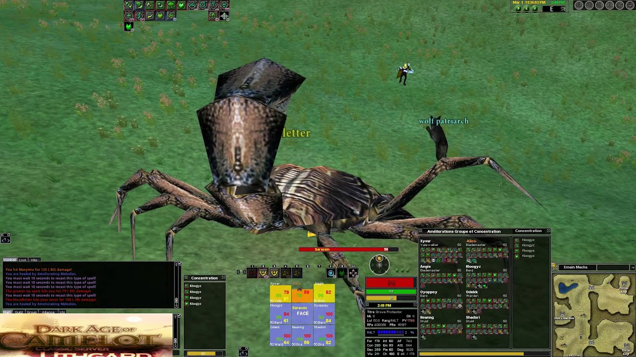 [Daoc - Uthgard]  - Is It Really Possible to WIN Against Double Sos/Bof/IP 4pets + Theurg ??!!!!