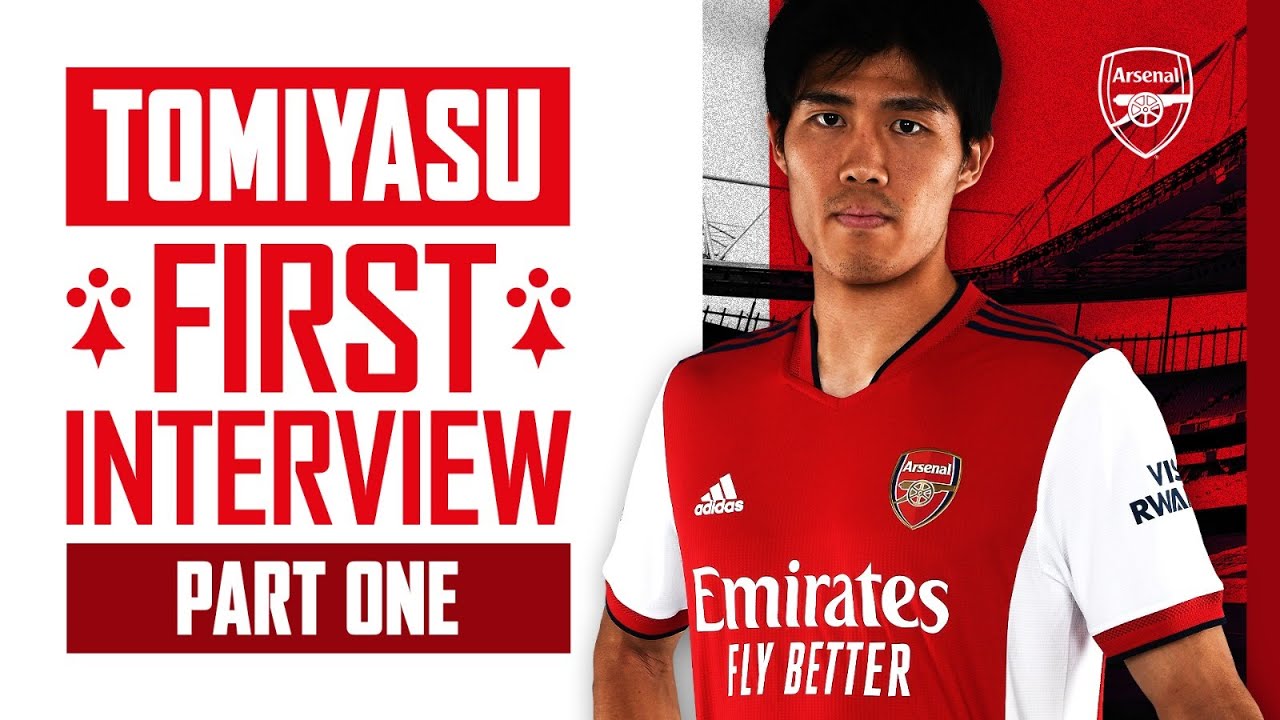 Takehiro Tomiyasu's first interview | Welcome to The Arsenal | Part One