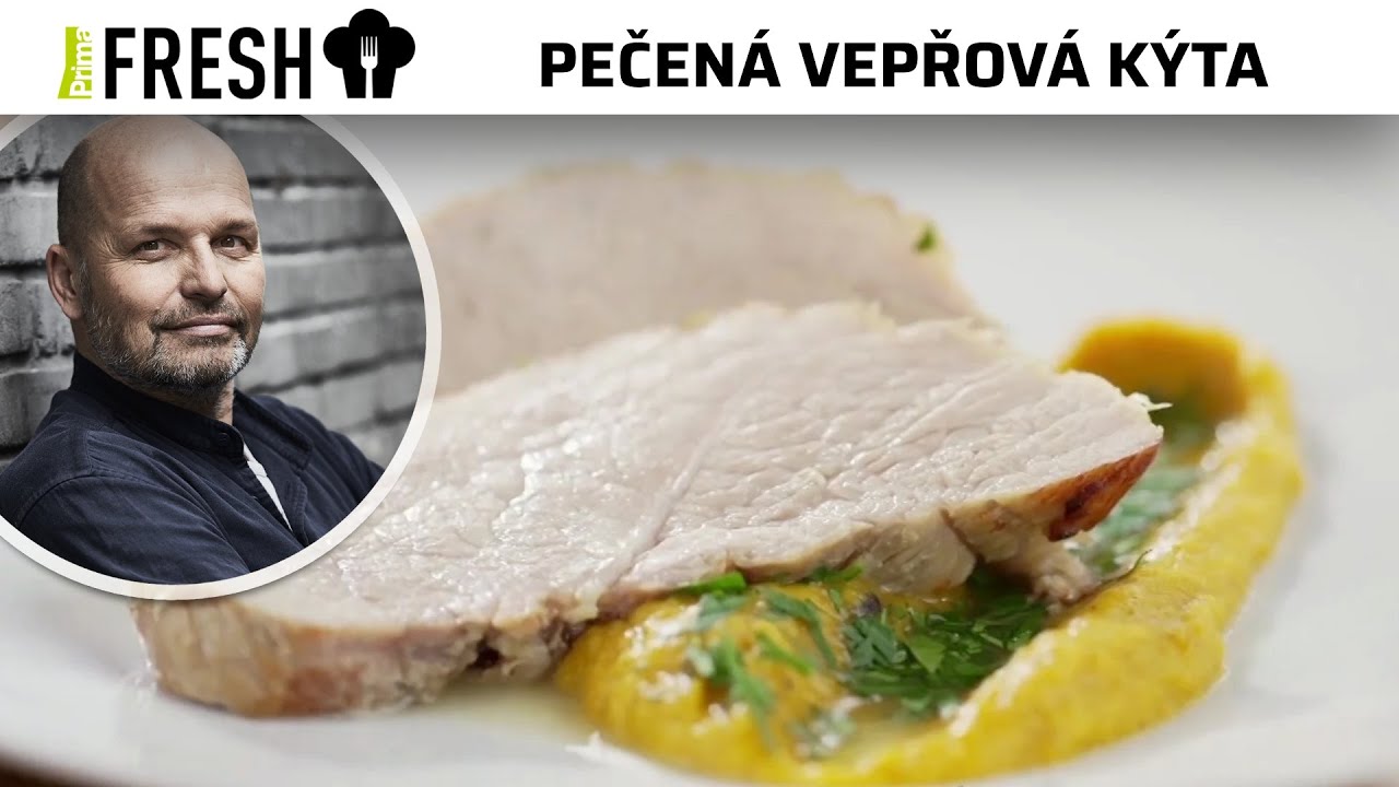 Pečená vepřová kýta podle Zdeňka Pohlreicha | Šťavnaté maso s jemným zeleninovým pyré