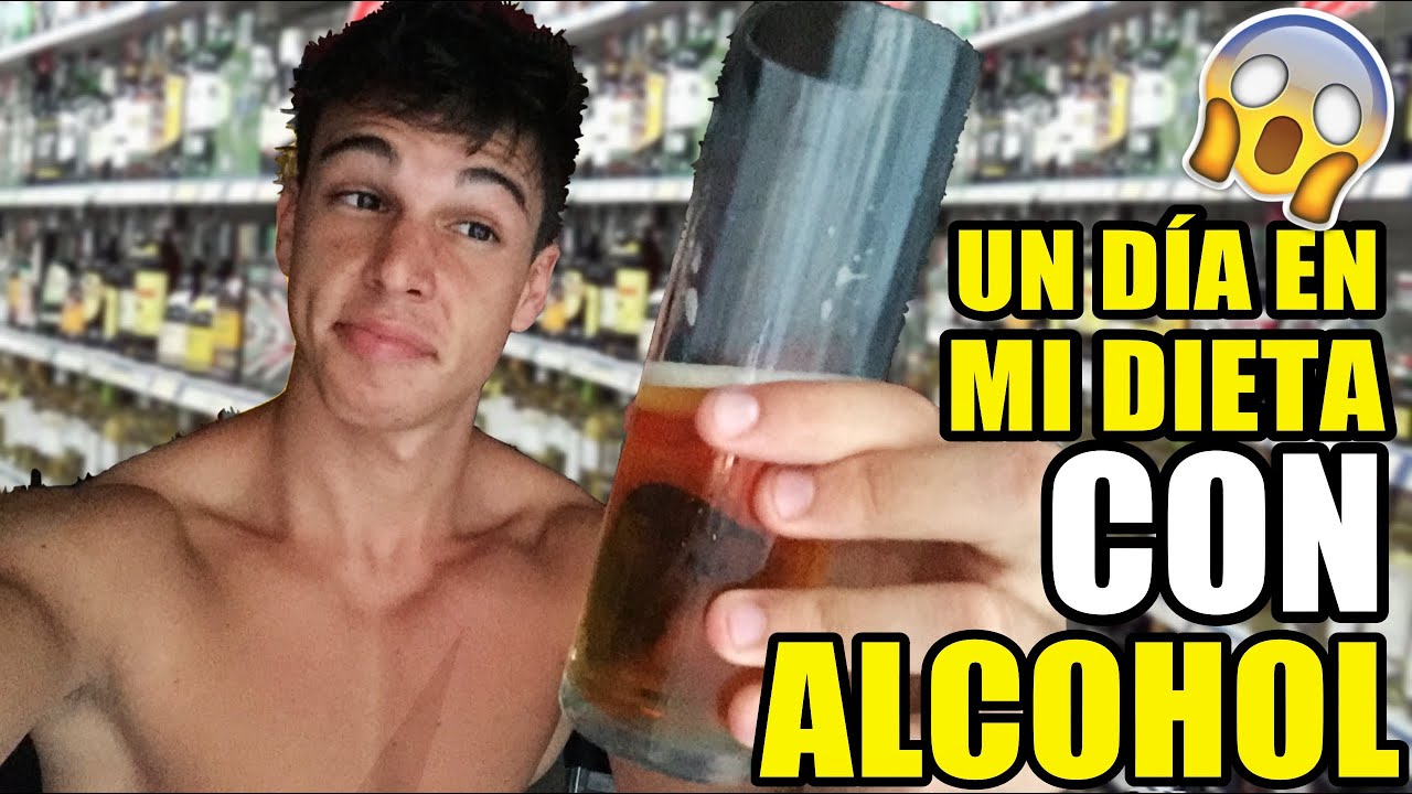 UNA NOCHE EN MI DIETA CON ALCOHOL | #vamosdefiesta
